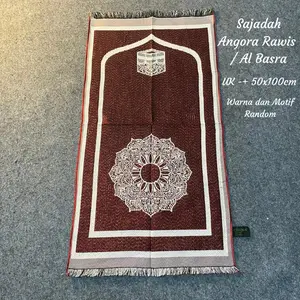 SAJADAH MURAH SAJADAH ANGORA RAWIS UK 50x100CM BAHAN CHENILLE KENYAMANAN DAN ESTETIKA IDEAL FOR MULTIPLE USES Cocok Untuk Kebutuhan Sehari-hari ECERAN