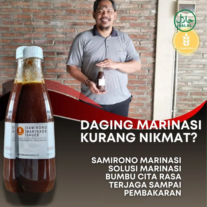 Bakaran Seafood Meresap/Bumbu Bakaran ANGKRINGAN / Bumbu Sate Warisan Vitaria Food - Samirono 100ml 4