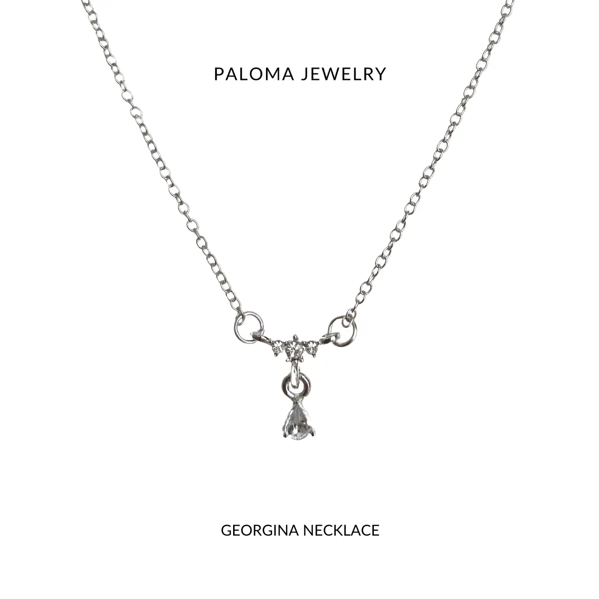 PALOMA - Georgina Necklace | Sterling Silver 925