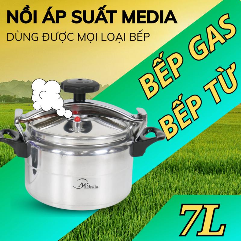  Nồi áp suất Nk Media chính hãng nồi hầm nấu đa năng các loại bếp nồi áp suất bếp từ cực dày dặn 