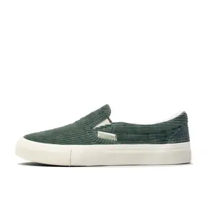 SIDSNEAKS Sepatu Slip On Pria Exelas Corduroy - Sage Bahan Corduroy Motif Natural & Pedding Visa Terry Nyaman Size 37-44 Karet Shoes Flat Sneakers