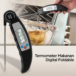 Termometer Makanan Digital Daging Kopi Susu Foldable - BW-188