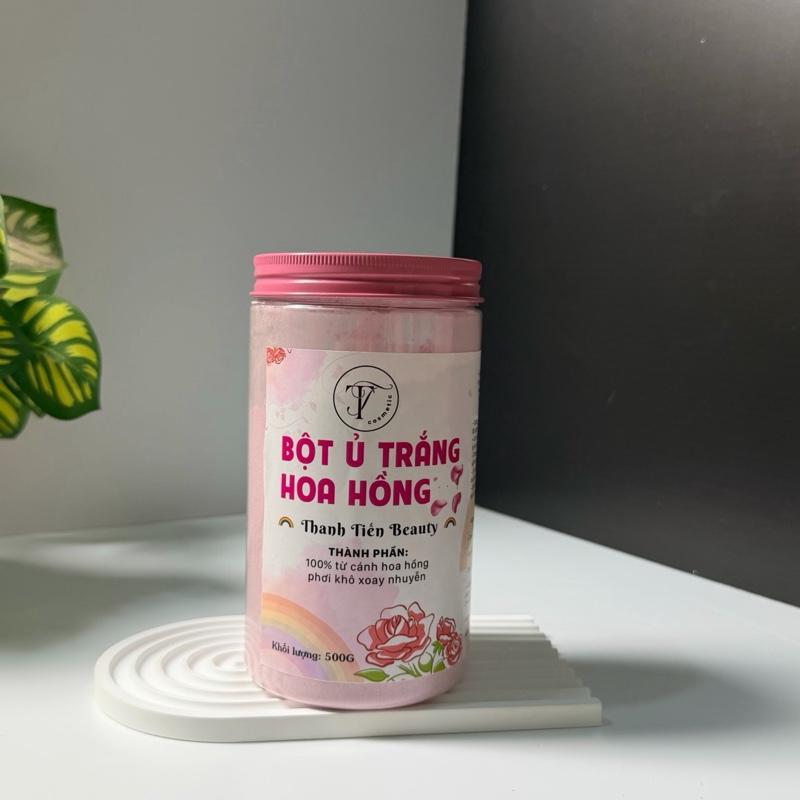  BỘT CÁNH HOA HỒNG Ủ TRẮNG BODY KHỬ DA ĐEN DA VÀNG hỗ trợ thu nhỏ lỗ chân lông làm sáng da women. 