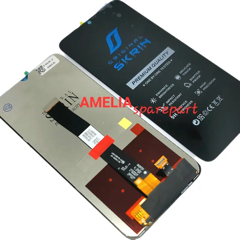 LCD Asli Xiaomi Redmi 9A/9C/10A - Model Terbaru - Glass 0