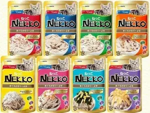 Nekko Pouch Wet Cat Food Makanan Kucing Basah Sachet 70 GR Not Whiskas
