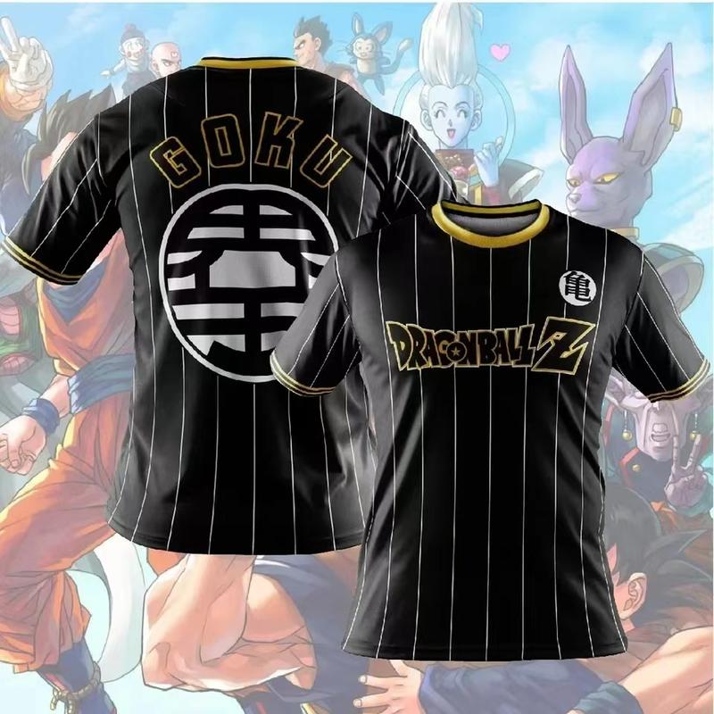 Product Introduction of Anime Dragon Ball Z Super Saiyan Goku Print Vintage T-Shirt For Men Polyester Streetwear Oversize Tshirt Top 3