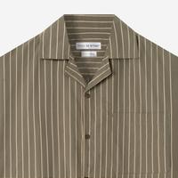 Gambar TENUE Kemeja Poplin Camp Collar Lengan Pendek - Moss Green Stripes - L dari Tenue de Attire Kota Administrasi Jakarta Selatan 3 Tokopedia