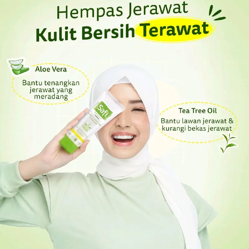 Skincare Rutin Pejuang Jerawat//Safi Naturals Acne 0