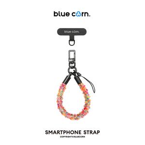 Bluecorn Original Furry 2.0 Mini Phone Lanyard – Soft, Compact & Trendy Hands-Free Accessory Smartphone Cellphone phone  chain