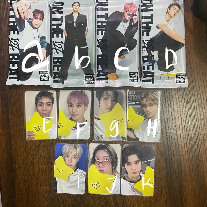 album walk crew card ver & pob 0