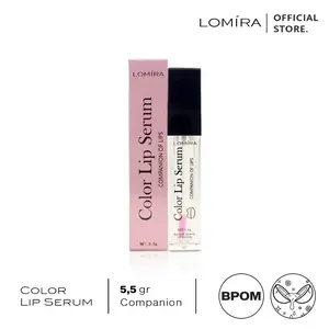 Lomira Lip Serum I melembabkan kulit bibir I Serum bibir murah Lomira Color Lip Serum 5,5 Gr Of Lips