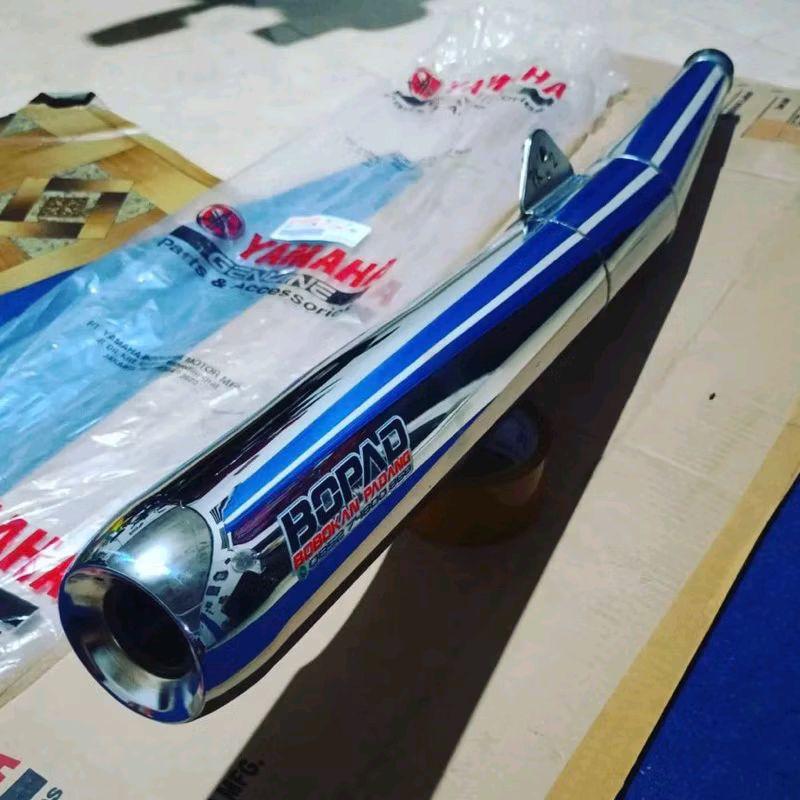 KNALPOT BOPAD NEW Bobokan Padang Original Bopad Knalpot RX-King 2