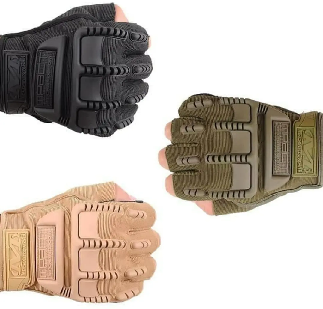 Sarung Tangan Motor Mechanix Impact Half Finger Sarung Tangan Tactical Military Gloves