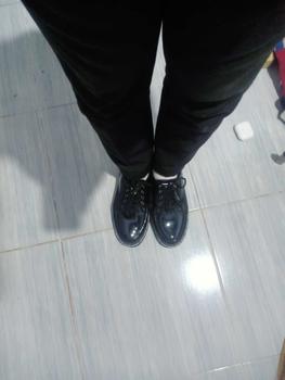 Product Review of SEPATU FORMAL PRIA | X-ONE FOOTWEAR “JOSSIE DOCMART” Hitam docmart brand lokal from j**a 2