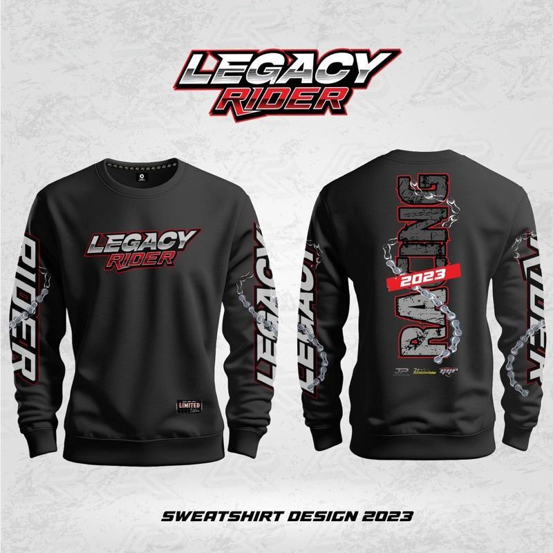 SWEATSHIRT LEGACY RIDER LIMITED, XS -5XL - TikTok Shop Malaysia