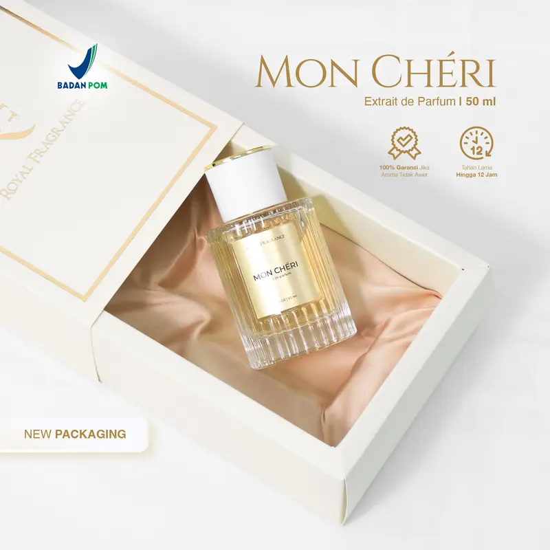 NEW! EXTRAIT PARFUM MON CHERI FOR WOMEN PERFUME WANITA ROYAL FRAGRANCE  TAHAN LAMA 30 ml