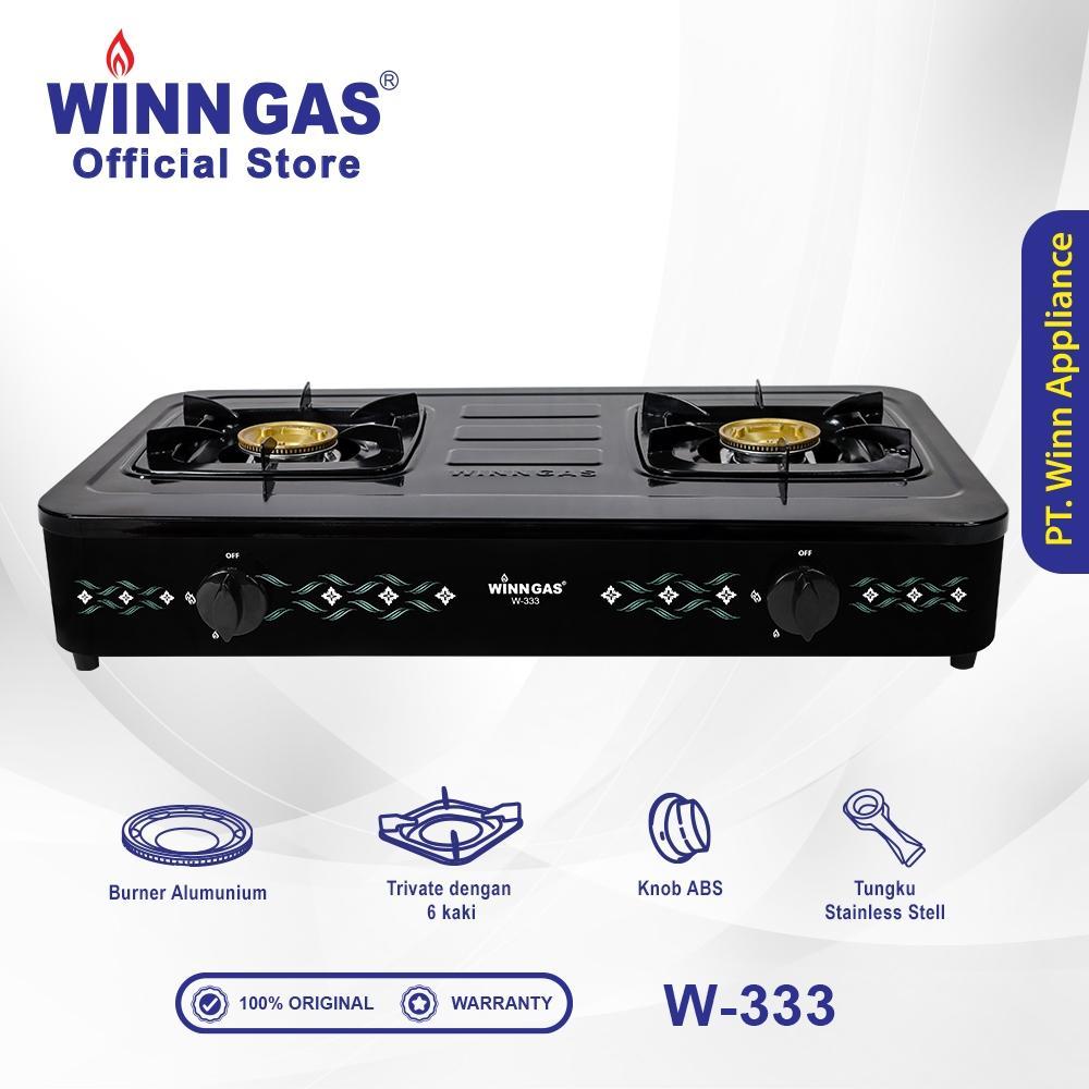 KOMPOR 2 TUNGKU WINN GAS W333