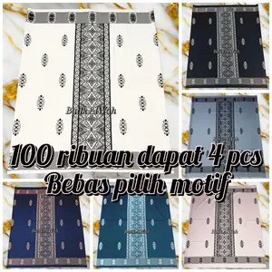 Batik Al Wah Sarung Batik Kekinian 100rb Dapat 4 Pcs Motif Sarwon Gus Iqdam Series Sarung Dewasa Remaja Terbaru Kekinian Batik Murah Muslim Katun Santri Hitam Putih Pekalongan Bebas Pilih Motif Tembus Bolak Balik