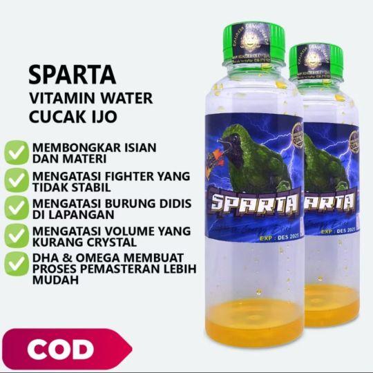 SPARTA VITAMIN WATER BURUNG CUCAK IJO MENGATASI FIGHTER YANG TIDAK STABIL 20ML SPARTA VITAMIN WATER BURUNG CUCAK IJO MENGATASI FIGHTER YANG TIDAK STABIL 20ML