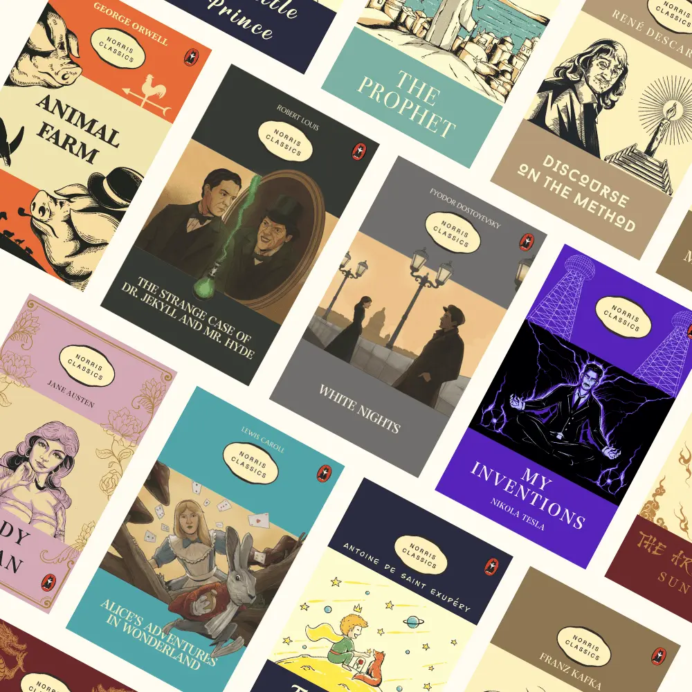 Norris Book - English Classics Collection - Best Deal Combo 99k — 3 Books - Norris Classics