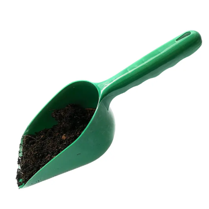 1x Green Plastic Garden Shovel Lightweight Garden Scoop Soil Shovel Gardening Tool Great for Soil, Compost, Planting Digging, Moving Tool, Dry Food and Cat Litter Scoop DESCRIPTION: 1x Garden scoop is Great for Soil, Compost, Planting Digging, Moving