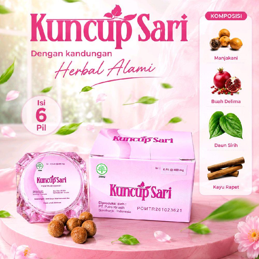 Kuncupsari Kemasan Baru Gurah V Herbal Wanita