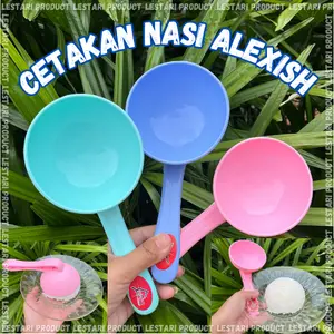 Centong Sendok Cetakan Nasi Bulat Setengah Lingkaran Anti Lengket Bento Onigiri Sushi | CETAKAN NASI MURAH CEPAT PRAKTIS | CETAKAN NASI BENTO