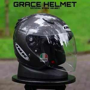 HELM INK CENTRO MEREK SKS BER SNI PREMIUM BUSA TEBAL