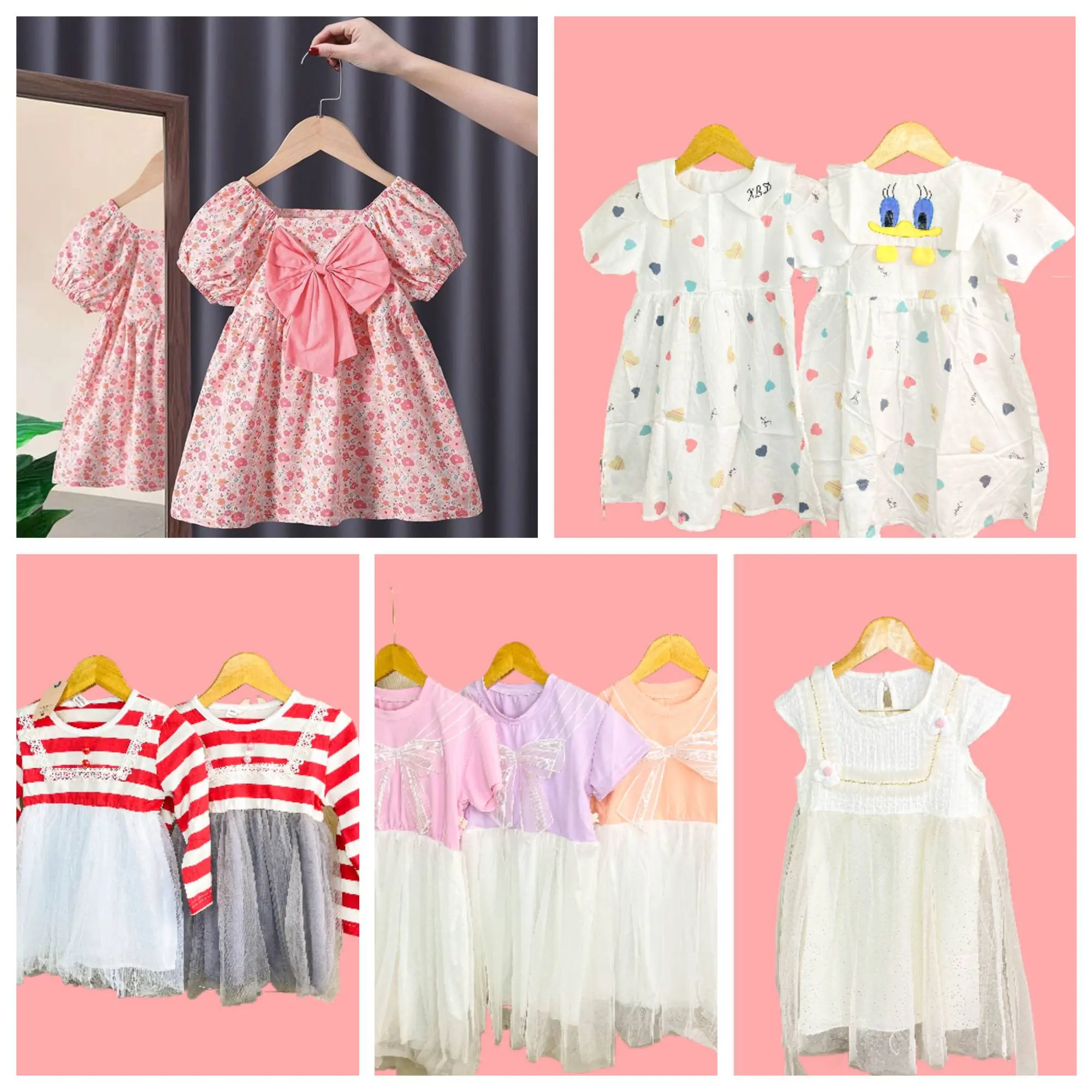 Bass Fashion Baju Dress Anak Import Premium