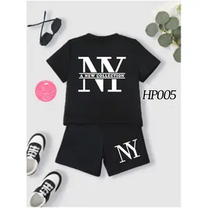 Dealshop Setelan Anak Laki-laki Lengan Pendek / Baju Tidur Anak Laki-laki / Baju Setelan Anak Hp005