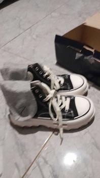 Product Review of Sepatu Sneakers Boots Wanita Casual Hak Tinggi Jaemin Sport Shoes MNS982 from @**i 0