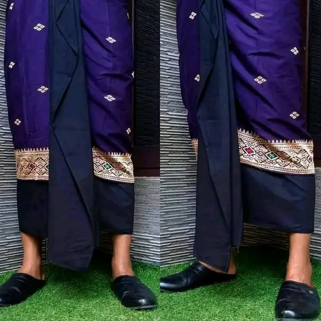 kamben setengah jadi Setelan Pria 4
