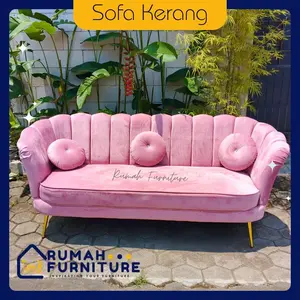 Sofa Kerang 3 Seater/Sofa Kerang/Sofa/ Sofa Minimalis/ Sofa Wedding