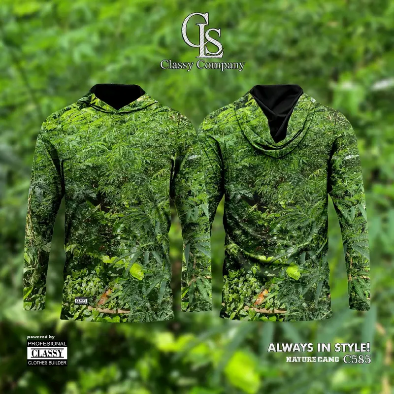 Classy Company | Hoodie Shirt | Baju Natural Camo, Pakaian Para Hunter & Memburu High Premium Quality Motif Outdoor  Kombinasi Pria Distro Hoodies & Sweaters 0