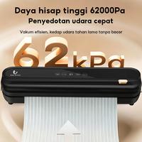 Gambar HAN RIVER Vacuum Sealer Alat Vakum Makanan Dry & Wet Mode Frozen Food (Free 20pcs Plastik) - white dari HANRIVER LifeStyle Kab. Tangerang 5 Tokopedia