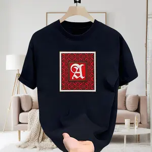 Kaos Unisex Katun 220g Lengan Pendek Kerah Bulat Model Longgar Gaya Amerika dengan Sablon Print baju agus Tahan Sinar Matahari Nyaman Dipakai slank