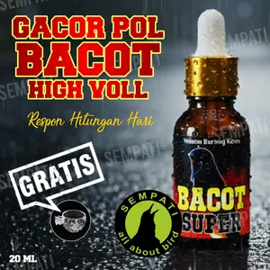 SEMPATI Bacot Super Fighter High Pancing Bukpar Muntah Bongkar Isian Vitamin Obat Penggacor Burung Murai Lovebird Kacer Kenari Cucak Ijo Anis Merah Gacor Jawara Lomba Berkicau