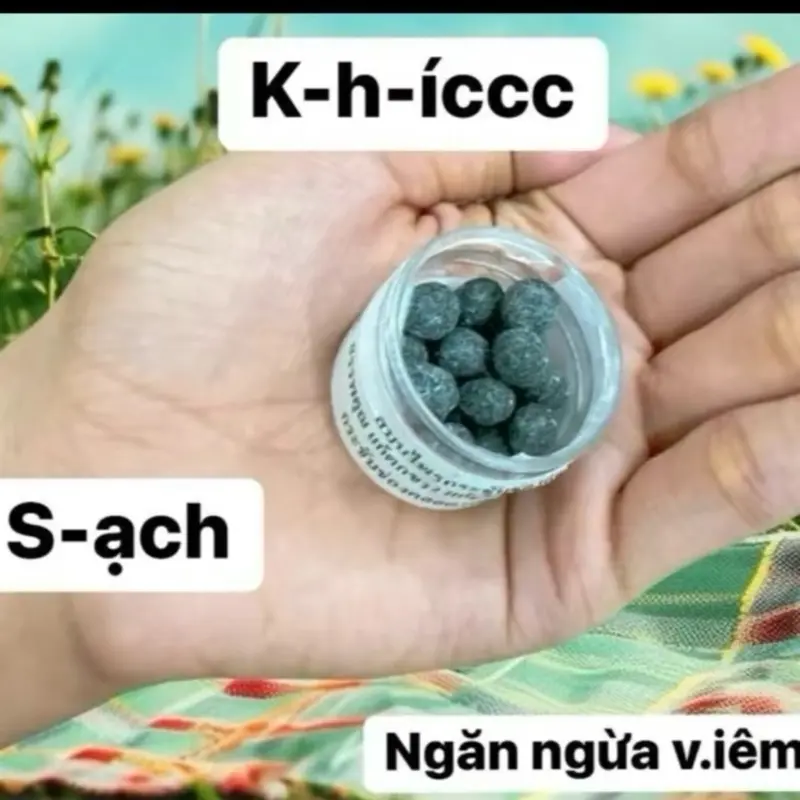 Combo 3 hủ viên đặt Thái Lan ( 3 hủ 30 viên) thảo mộc dành cho Nữ, hỗ trợ làm sạch ( có che tên)