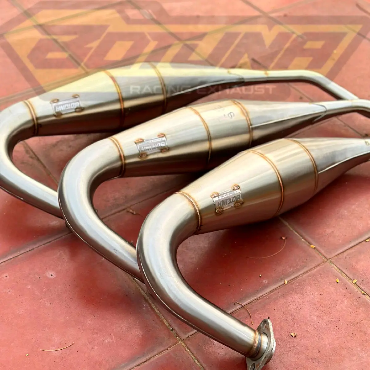 CHAMBER/KEMBUNG ONLY PRESS BOTUNA RACING EXHAUST STAINLESS TYPE COBRA