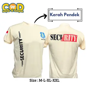 BAJU DALAMAN SECURITY CREAM MOTIF SAMPING TERBARU WARNA KREM