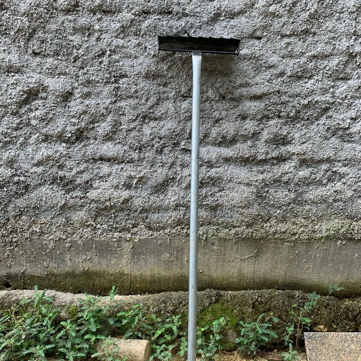 Cangkul Penyiang Rumput Gulma Gagang Besi 1meter~Bahan EX Gergaji Selendang 2in1