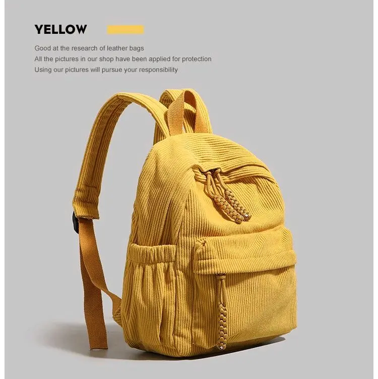 Corduroy mini kuning