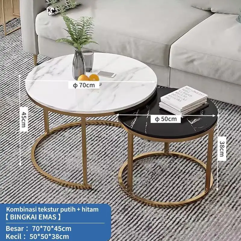 Putih+Hitam (Φ70+Φ50)*45/38cm