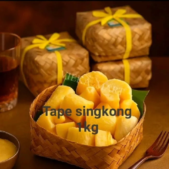 Tape singkong mentega manis dan legit full 1kg cod harga promo