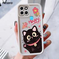 Gambar YWSBFID Casing Hp untuk Infinix Smart 6 Case Kartun Kucing hitam Kasing Anti Drop Kesing Casing Silikon Softcase Casing - Gaya1, Infinix Smart 6 dari YWSBFID MALL Kab. Tangerang 4 Tokopedia