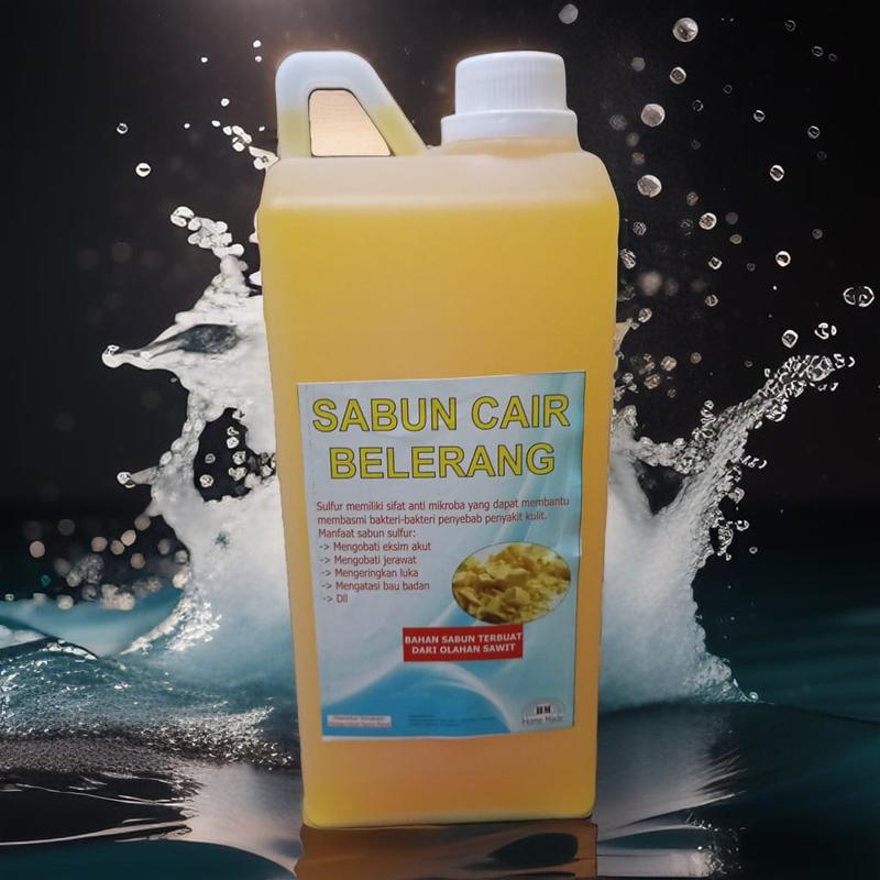 sabun belerang cair asli obat kulit isi 1 liter cod Membersihkan 5
