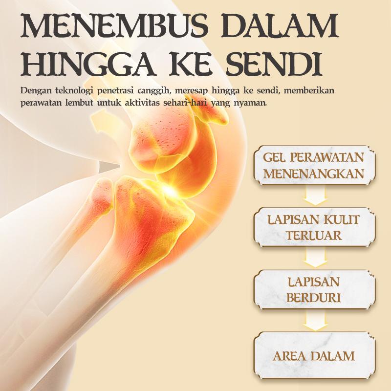 Dr. YuTitan Soothing Care Gel 50g – Formula lembut yang cepat meresap, diperkaya dengan ekstrak tumbuhan alami – Efektif, aman, dan bebas efek samping – Cocok untuk lutut, bahu, tulang belakang bagian bawah, tumit, serta seluruh bagian tubuh