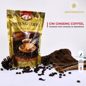 CNI Kopi Ginseng Coffee - Minuman Kopi Unik dengan Manfaat Ginseng untuk Stamina dan Kesehatan Tubuh - 20 Sachet @20 Gram