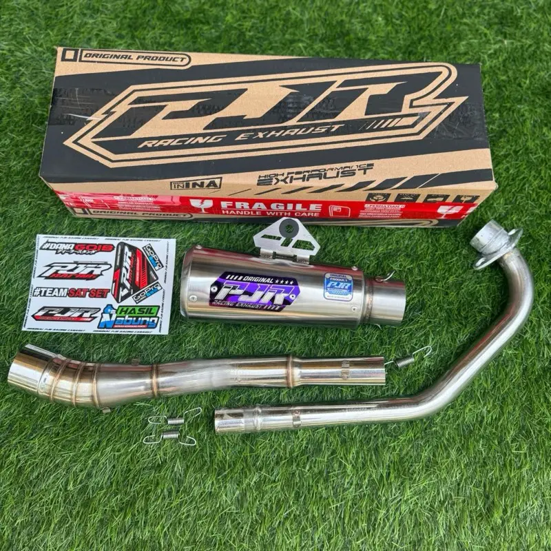 KNALPOT PJR RACING TYPE GP2 FOR JUPITER MX, FU, VIXION, R15 DLL