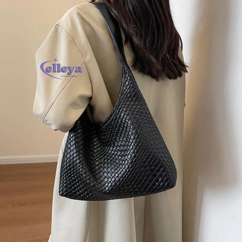 TOTE BAG WANITA TERBARU KULIAH KERJA HITAM GLOSSY PREMIUM QUALITY Totebag 1